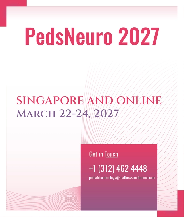 International Congress on Pediatric Neurology, Neurodevelopment & Precision Therapeutics